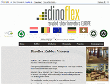 Tablet Screenshot of dinoflex.nl